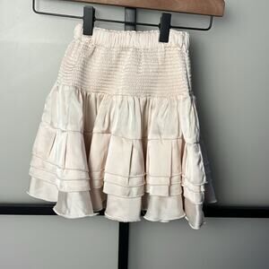 NWT SHUG! Doris Skirt in Cream Size XS